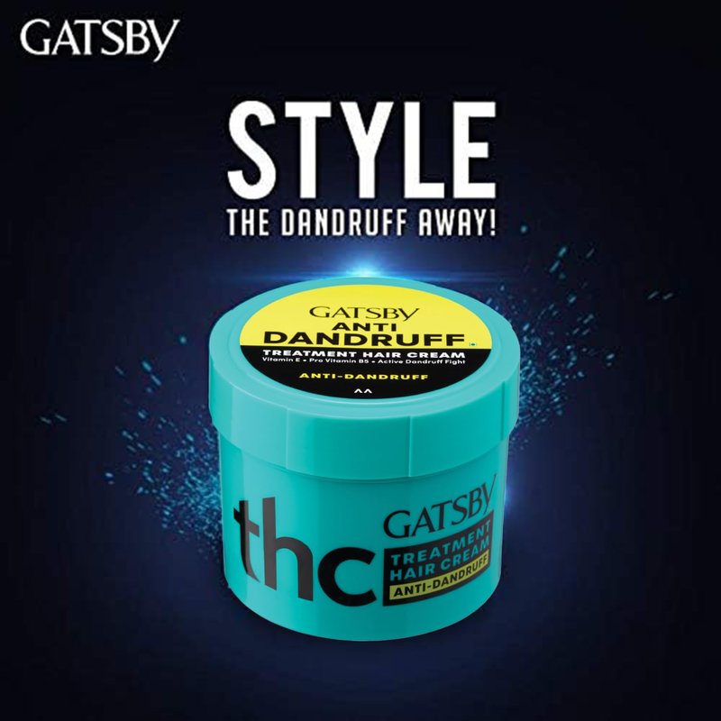 Gatsby Anti Dandruff Hair Treatment Cream, 250g