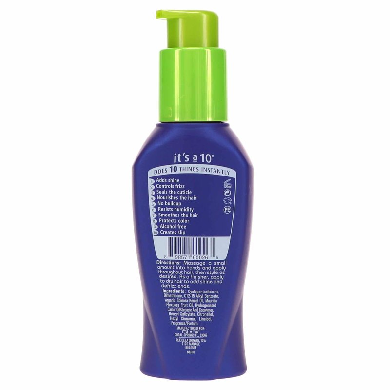 It's a 10 Haircare Miracle Styling Serum, 4 fl. oz.
