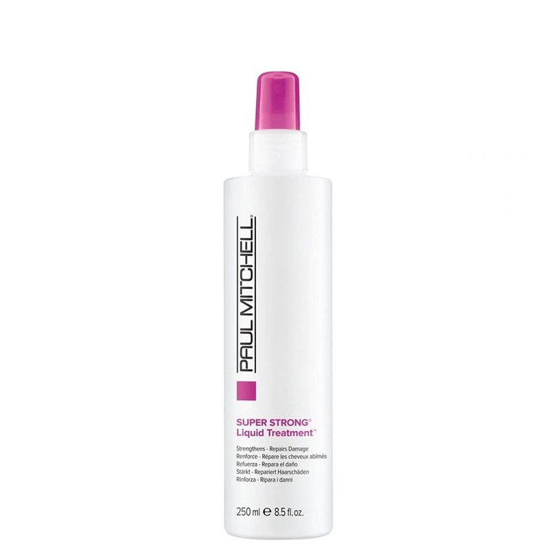 Paul Mitchell Super Strong Liquid Treatment, Strengthens + Repairs Damage, For Damaged Hair, 8.5 fl. oz.