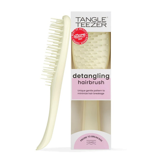 Tangle Teezer Extra Gentle Detangler Hair Brush, with Fewer Bristles for Gentle & Effective Detangling to Minimize Hair Loss & Breakage, Chamomile Yellow