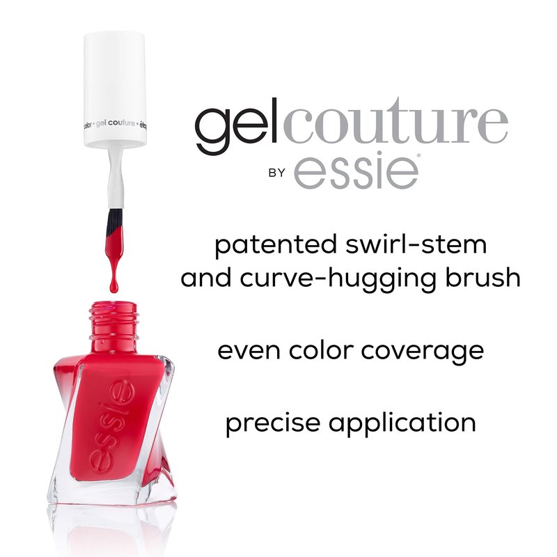 essie Gel Couture 2-Step Longwear Nail Polish, Model Citizen, Pink Nail Polish, 0.46 fl. oz.
