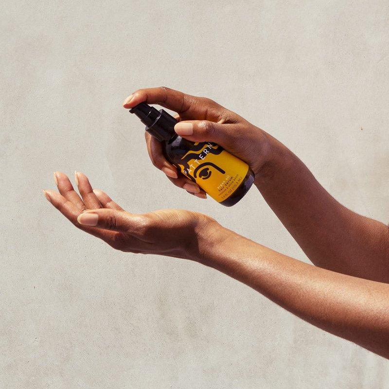 PATTERN Beauty by Tracee Ellis Ross Argan Oil Hair Serum, 3.9 Fl Oz, Rich Moisture and Shine Boost for Curlies, Coilies and Tight-Textured Hair, 3a-4c